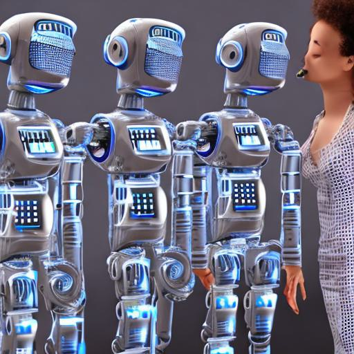 AI, chatbot, robot, human